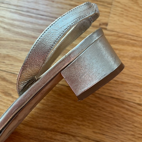 Manolo blahnik slingback gold - Picture 3 of 3